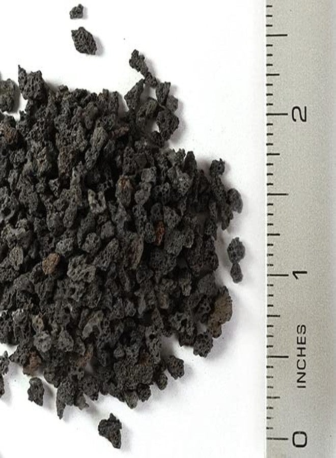 VAYINATO Petzlifeworld Black Lava Chips Can Be Used As Aquarium Substrate/Base And For Indoor Plants Size 2-3Mm(1Kg) - Image 2